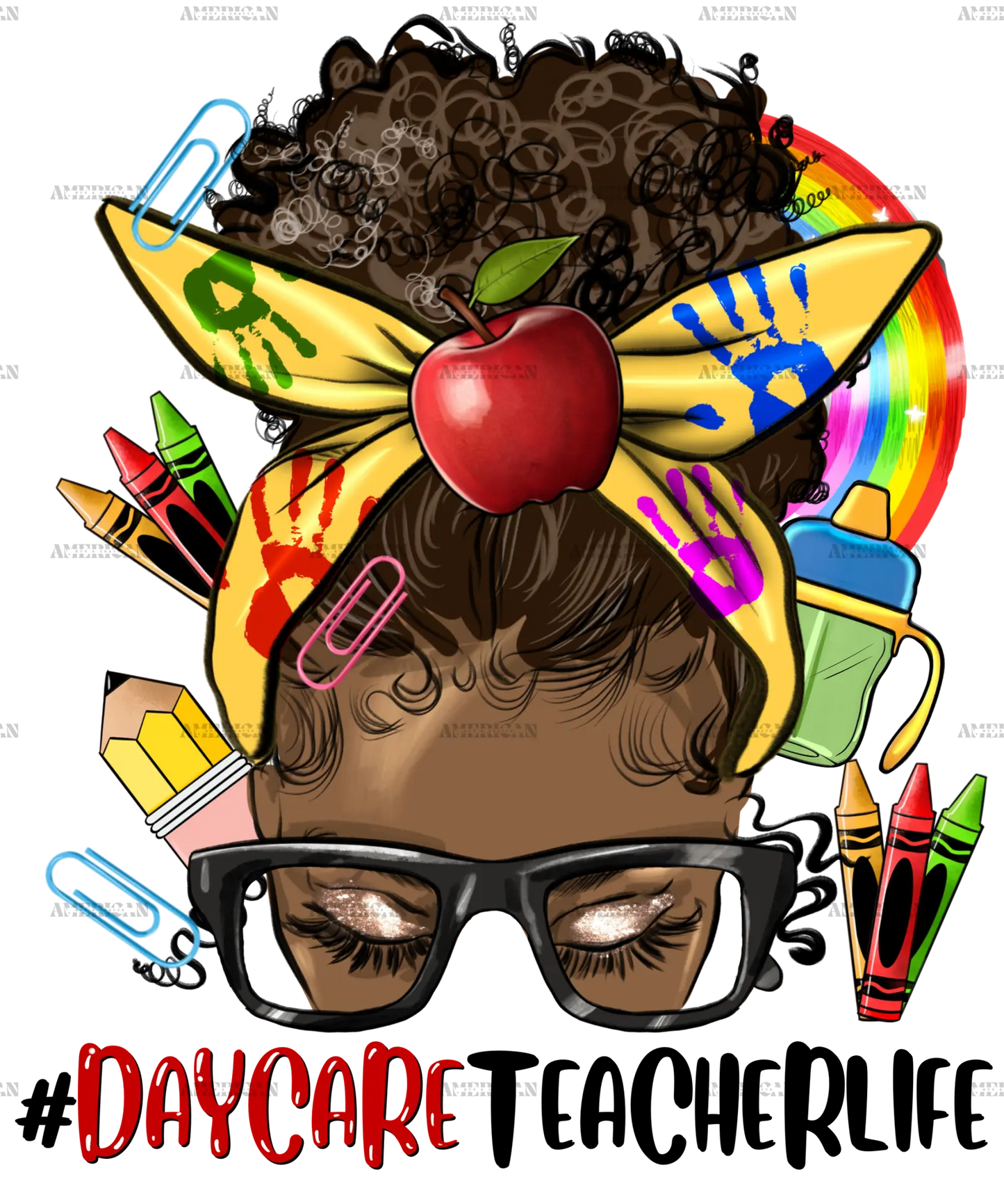 Afro_Messy_Bun_Daycare_Teacher_Life.png