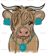 Girly_Longhorn_Cow