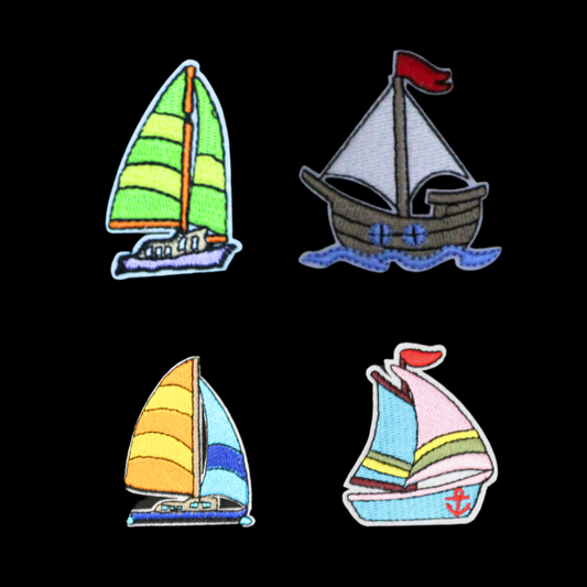Boat Patch (Small/Embroidery)