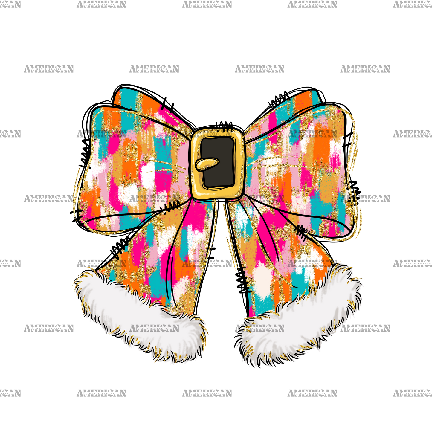 Christmas Bow-6 DTF Transfer