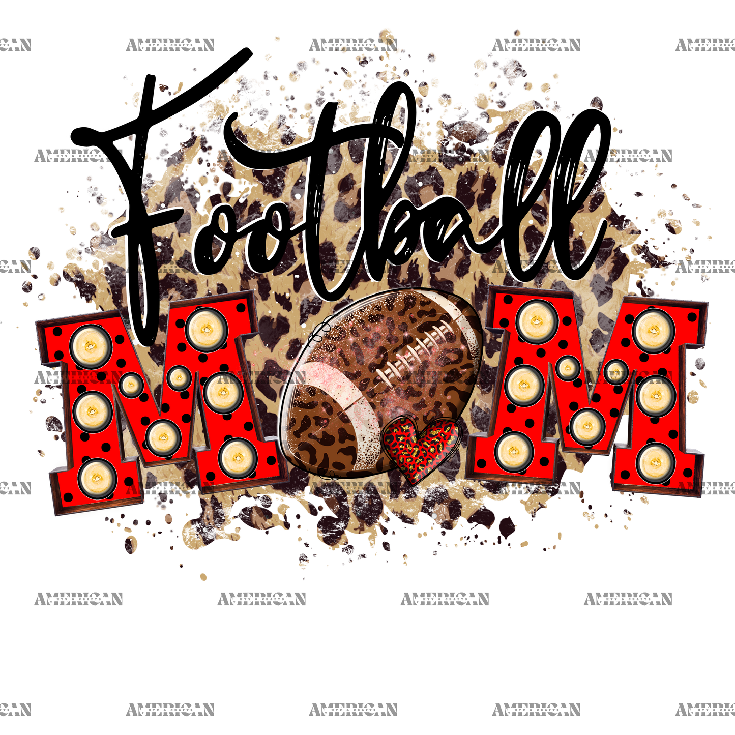 Football Mom DTF Transfer