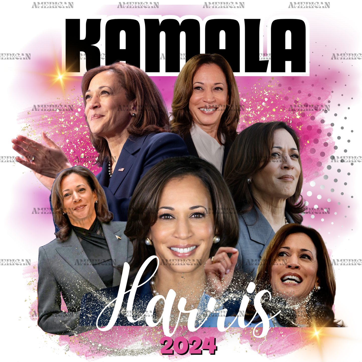 Kamala Harris 2024 DTF Transfer