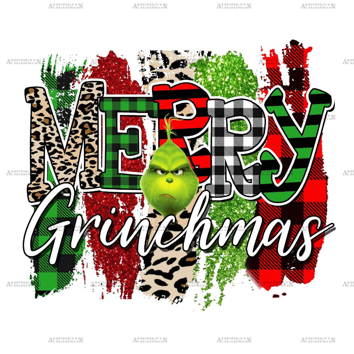 Merry Grinchmas-1 DTF Transfer