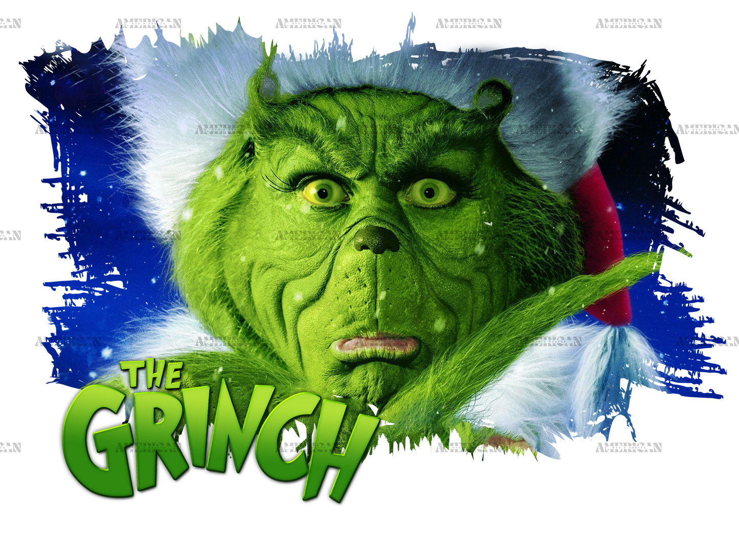 The Grinch DTF Transfer