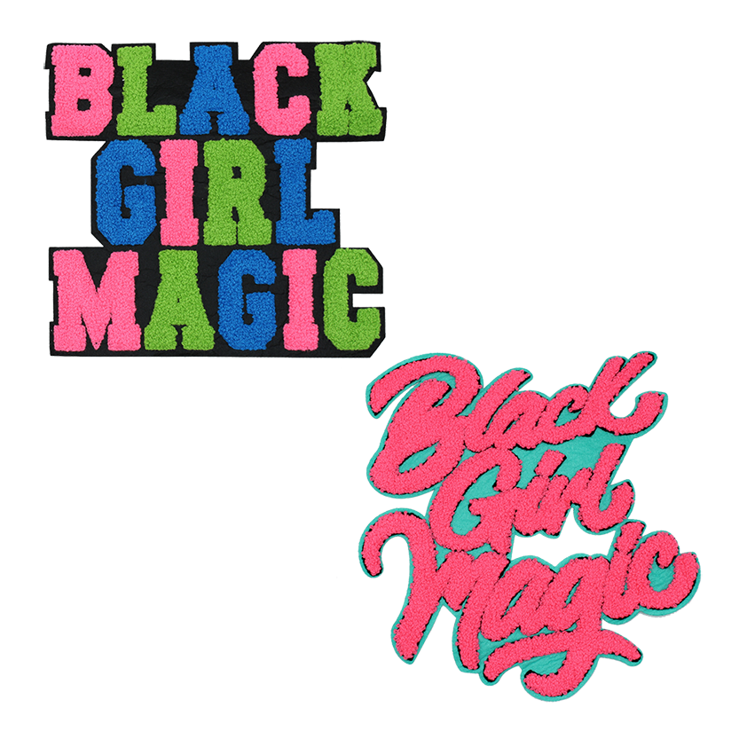 Black Girl Magic Patch (Large/Chenille)