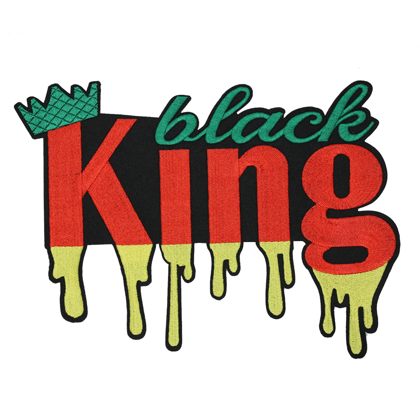 Black King Patch (Large/Embroidery)