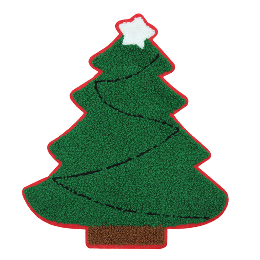 Christmas Tree Patch (Large/Chenille)