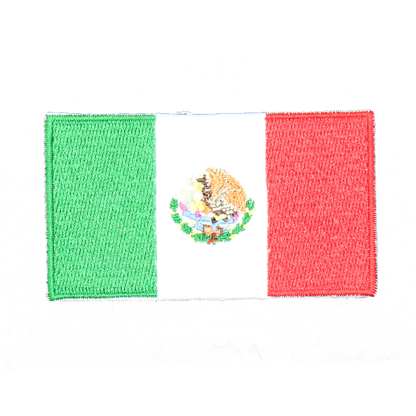 Mexican Flag (Small/Embroidery) – Americanhtvsupply