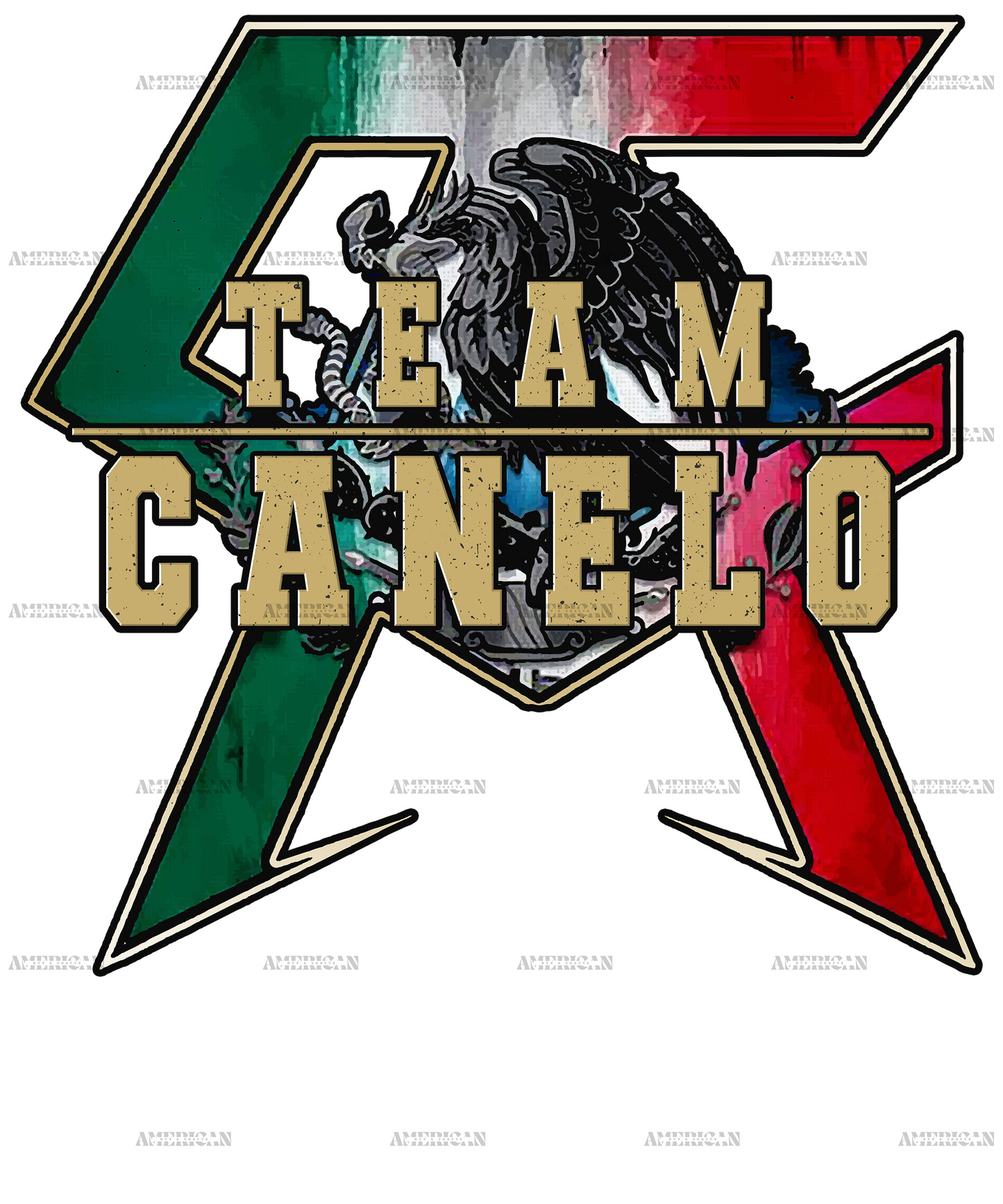 Team Canelo Eagle DTF Transfer