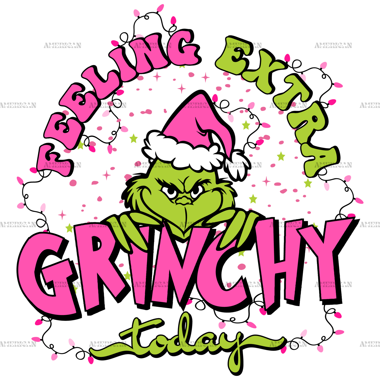 Feeling Extra Grinchy Today-3 DTF Transfer