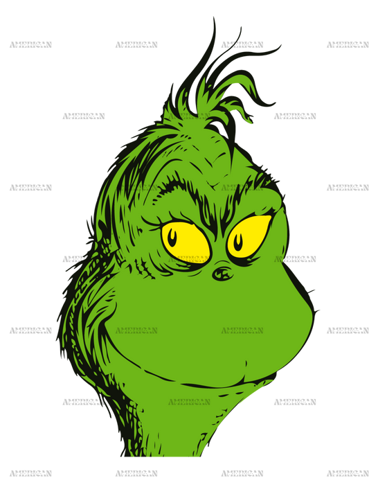 Grinch Is Watching DTF Transfer