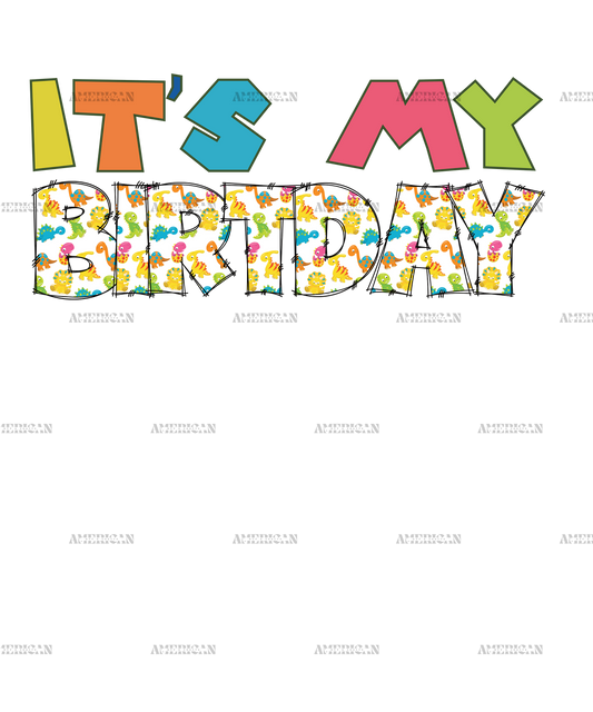 Its My Birthday-Birthday Boy DTF Transfer