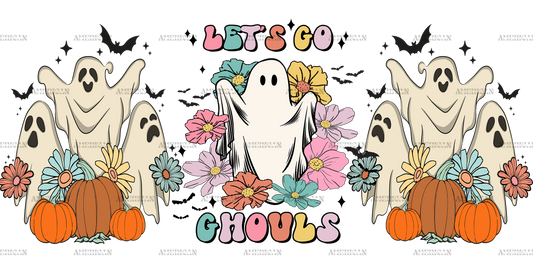 Let's Go Ghouls UV DTF Transfer