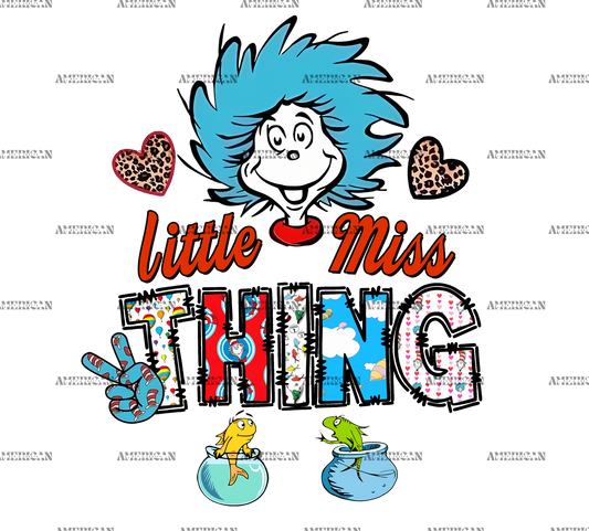 Little Miss Thing DTF Transfer
