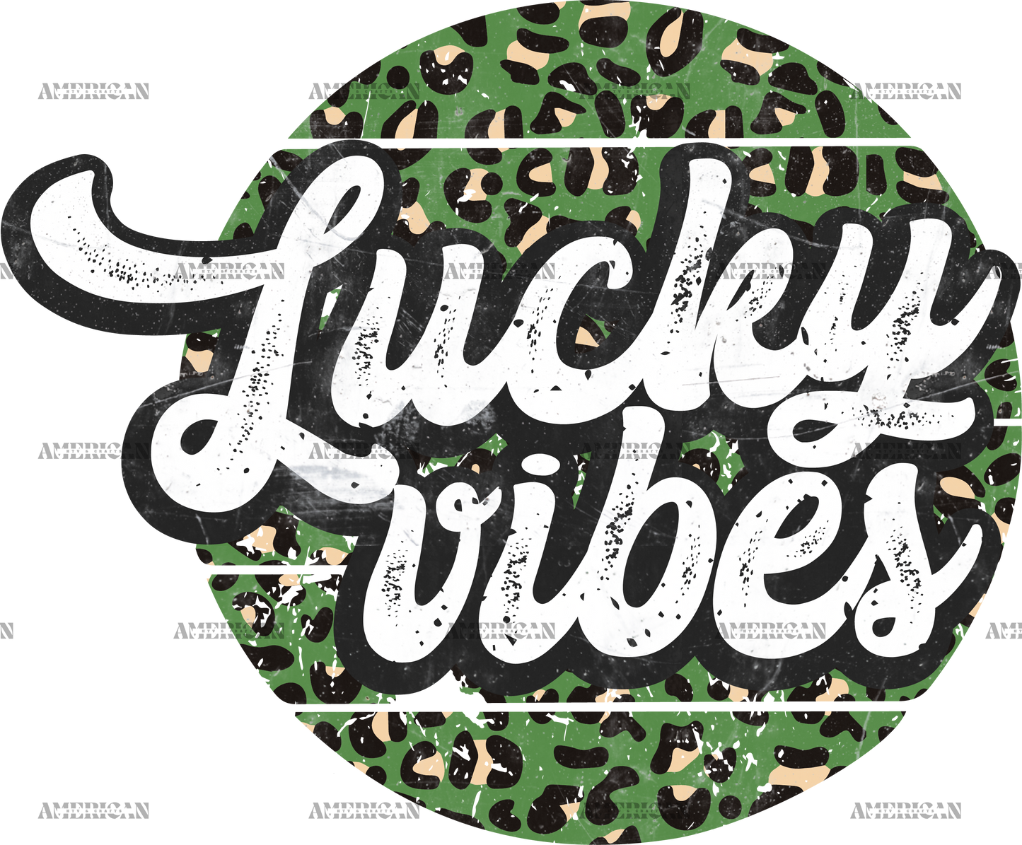 Lucky Vibes-2 DTF Transfer