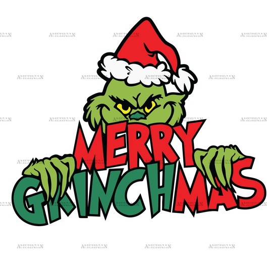 Merry Grinchmas-2 DTF Transfer