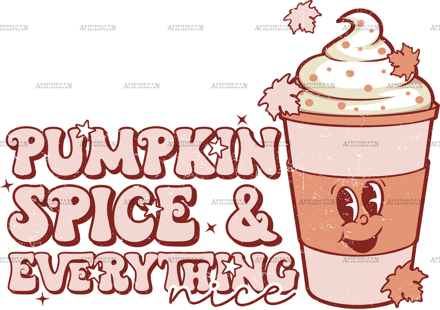 Pumpking Spice And Everything Nice-2 DTF Transfer