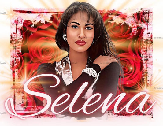 Selena Red Roses DTF Transfer
