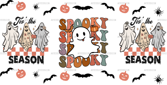 Spooky Ghost UV DTF Transfer