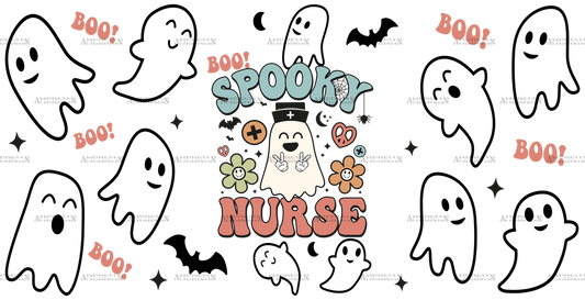 Spooky Nurse UV DTF Transfer
