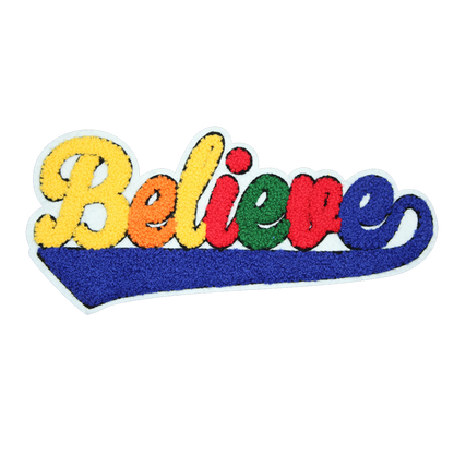 Believe Patch (Large/Chenille)