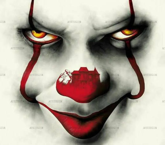 Pennywise Face DTF Transfer