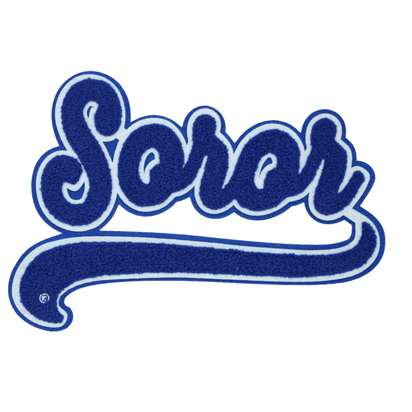 Soror Patch (Large/Chenille)