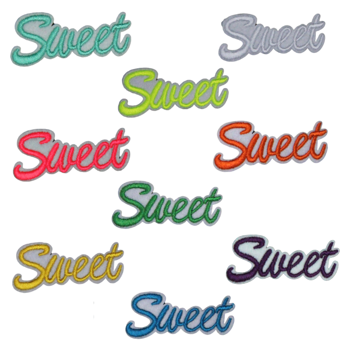Sweet Patch (Small/Embroidery) – American HTV Supply - Dallas