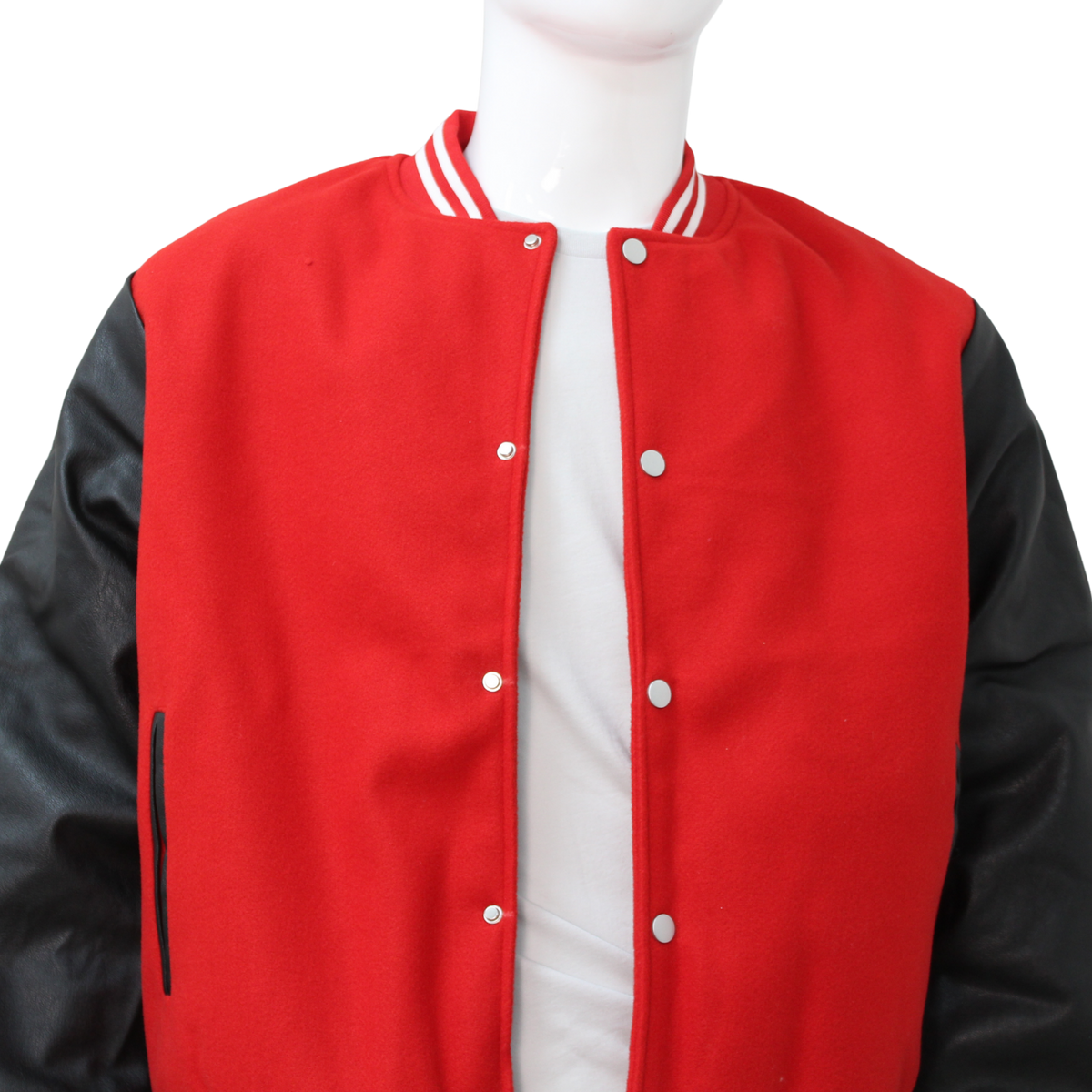 Adult Letterman Jacket with Leather Arm