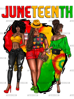 Juneteenth_Black_Woman_African_Map.png