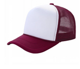 Trucker Cap Polyester Foam Front 5 Panel (Pack of 12)
