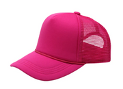 Trucker Cap Polyester Foam Front 5 Panel (Pack of 12)