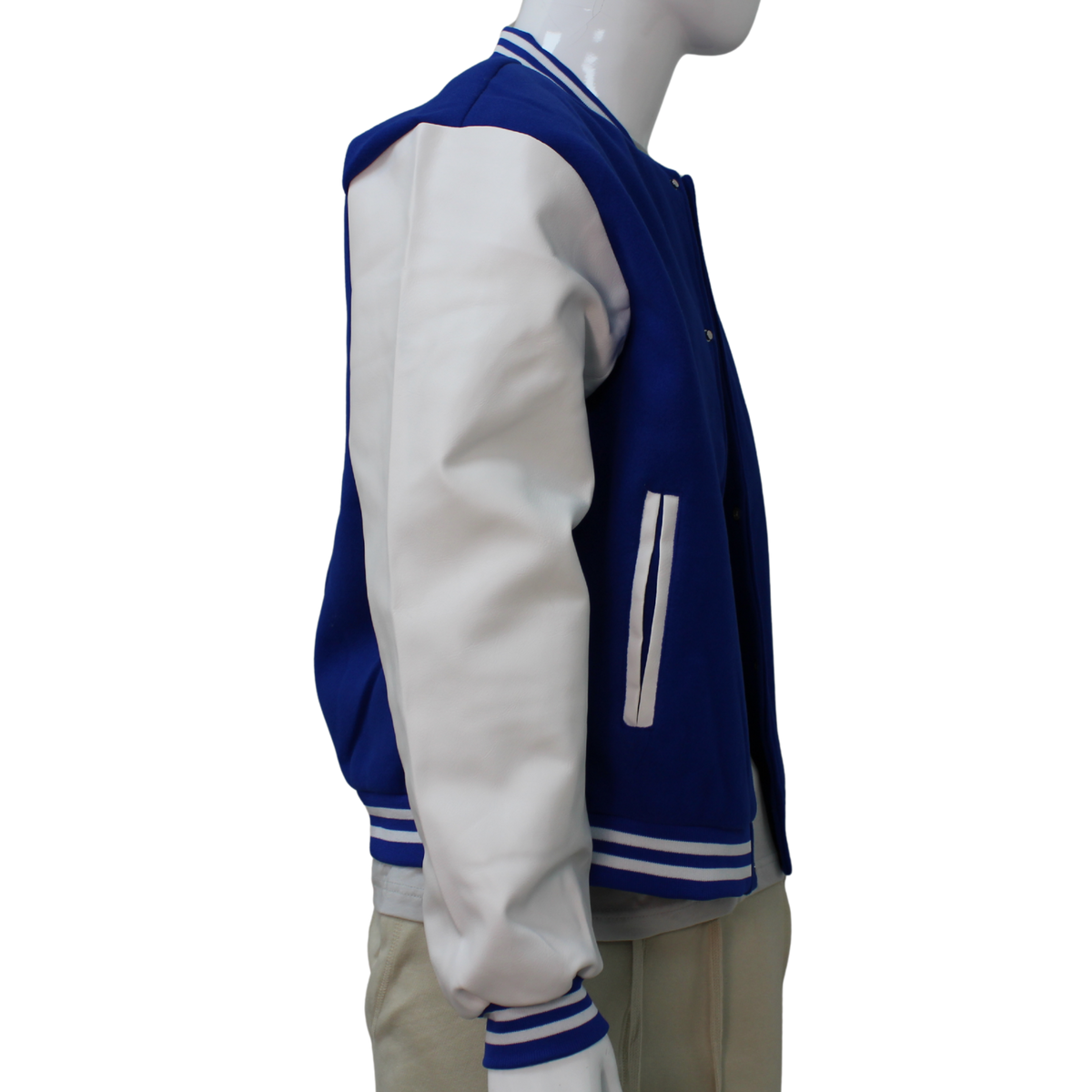 Adult Varsity Jacket with Leather Arm