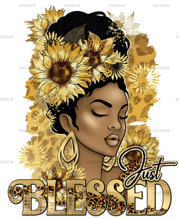 just_blessed_afro_woman_sunflower_leopard.png