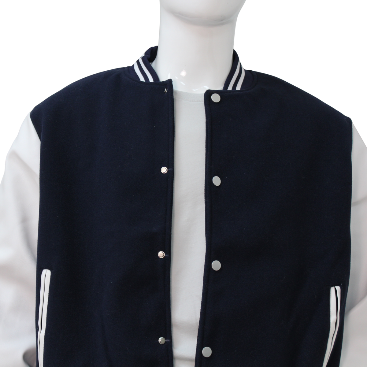 Adult Letterman Jacket with Leather Arm