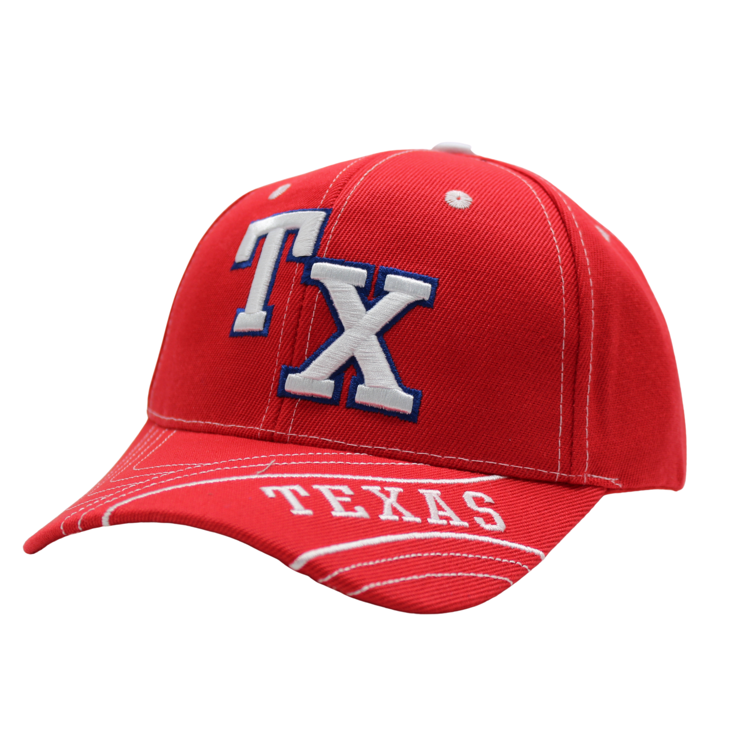 Texas “TX” Embroidered Cap
