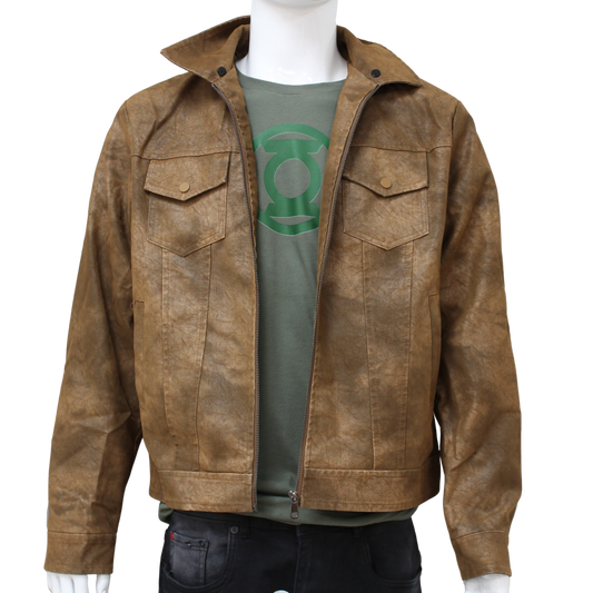Leather Bomber Jacket