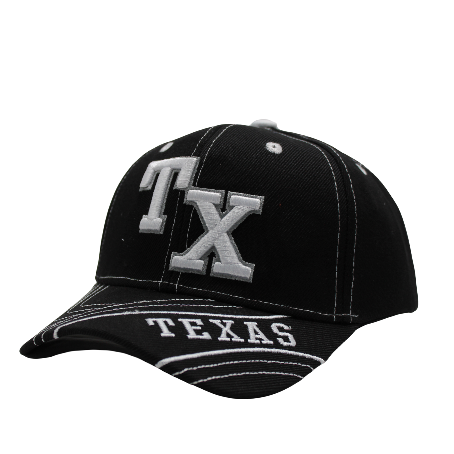 Texas “TX” Embroidered Cap