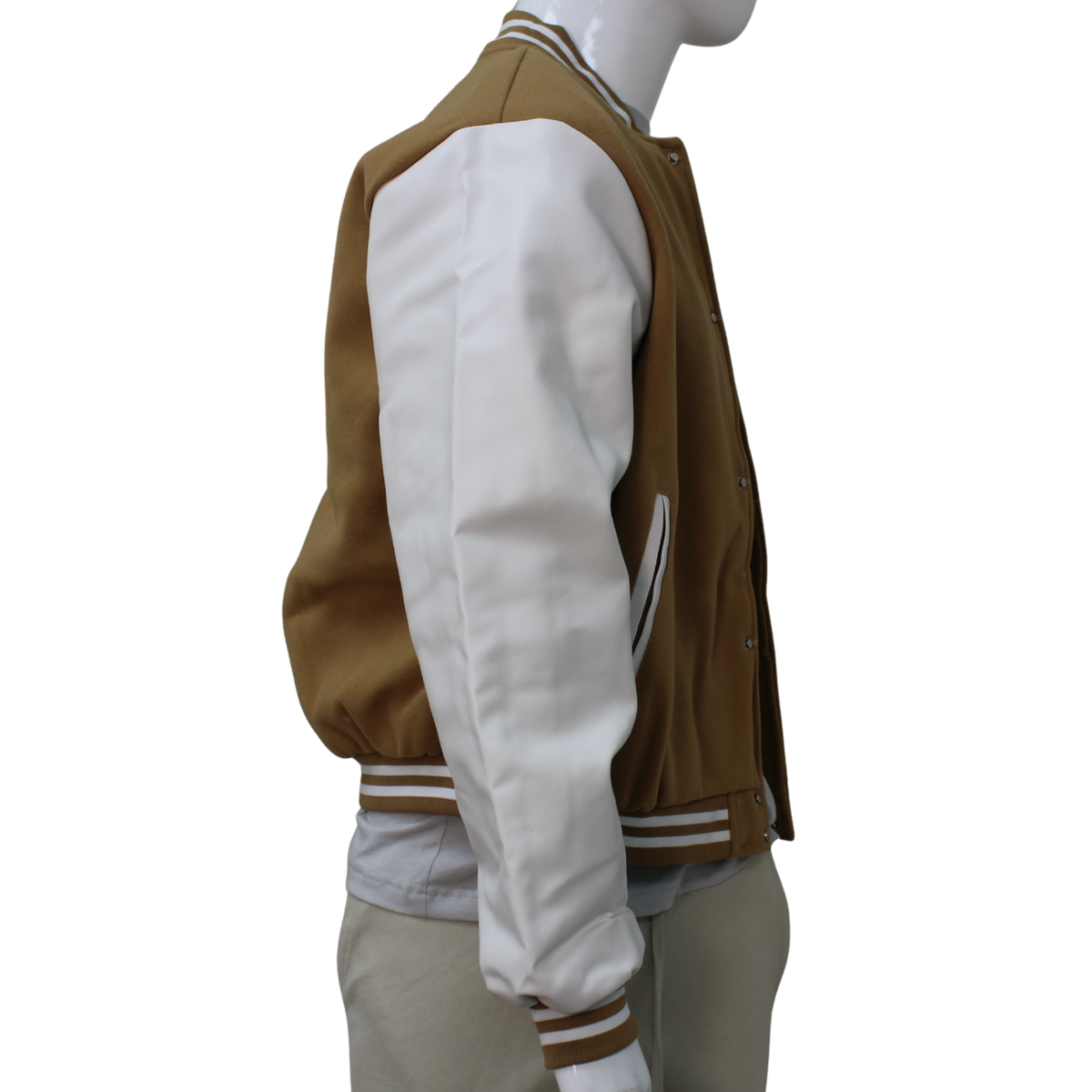 Adult Varsity Jacket with Leather Arm