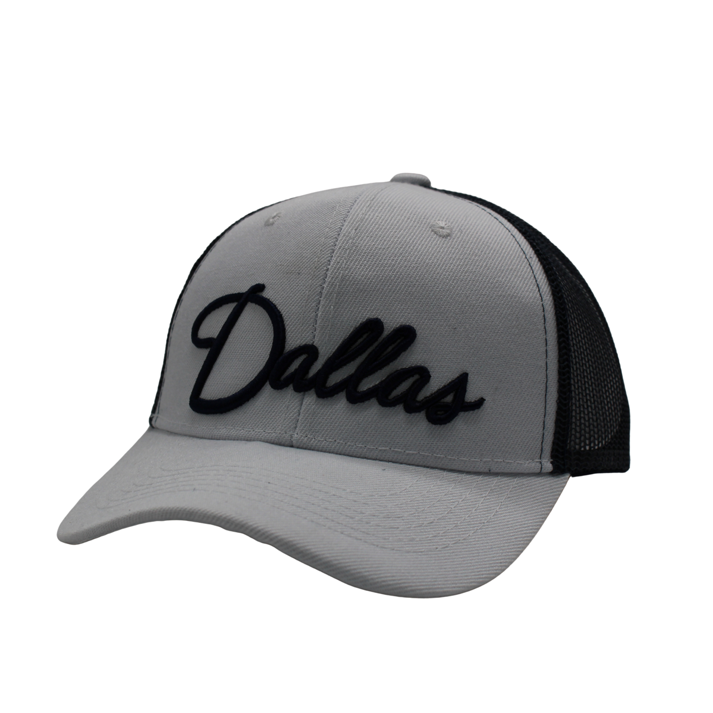 Dallas Script Embroidered Trucker Cap