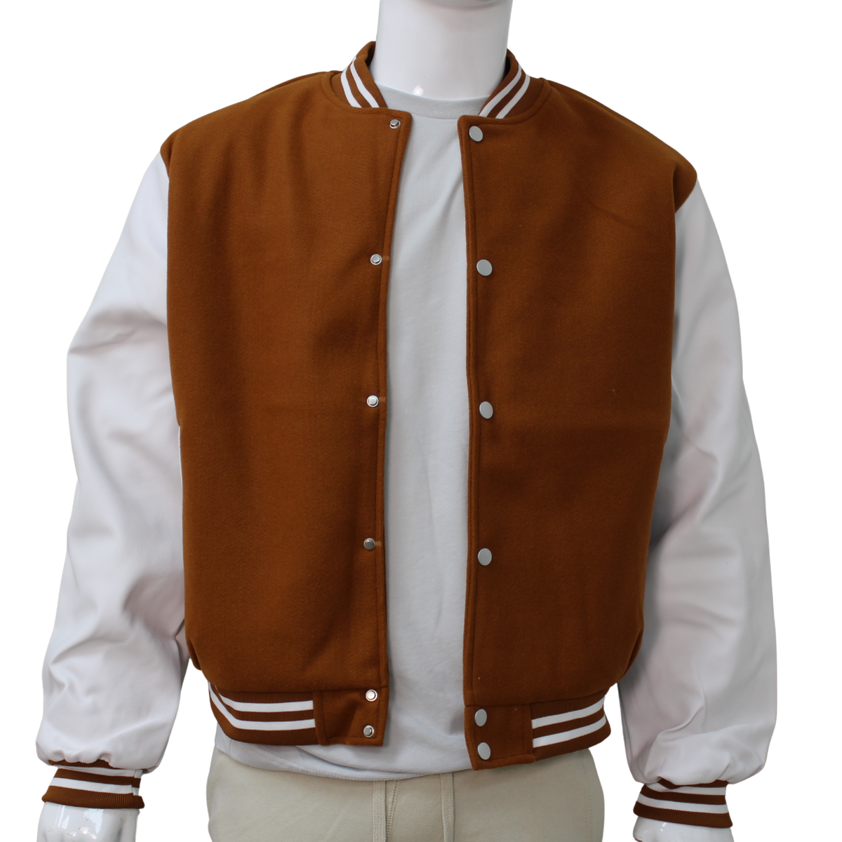 Adult Varsity Jacket with Leather Arm
