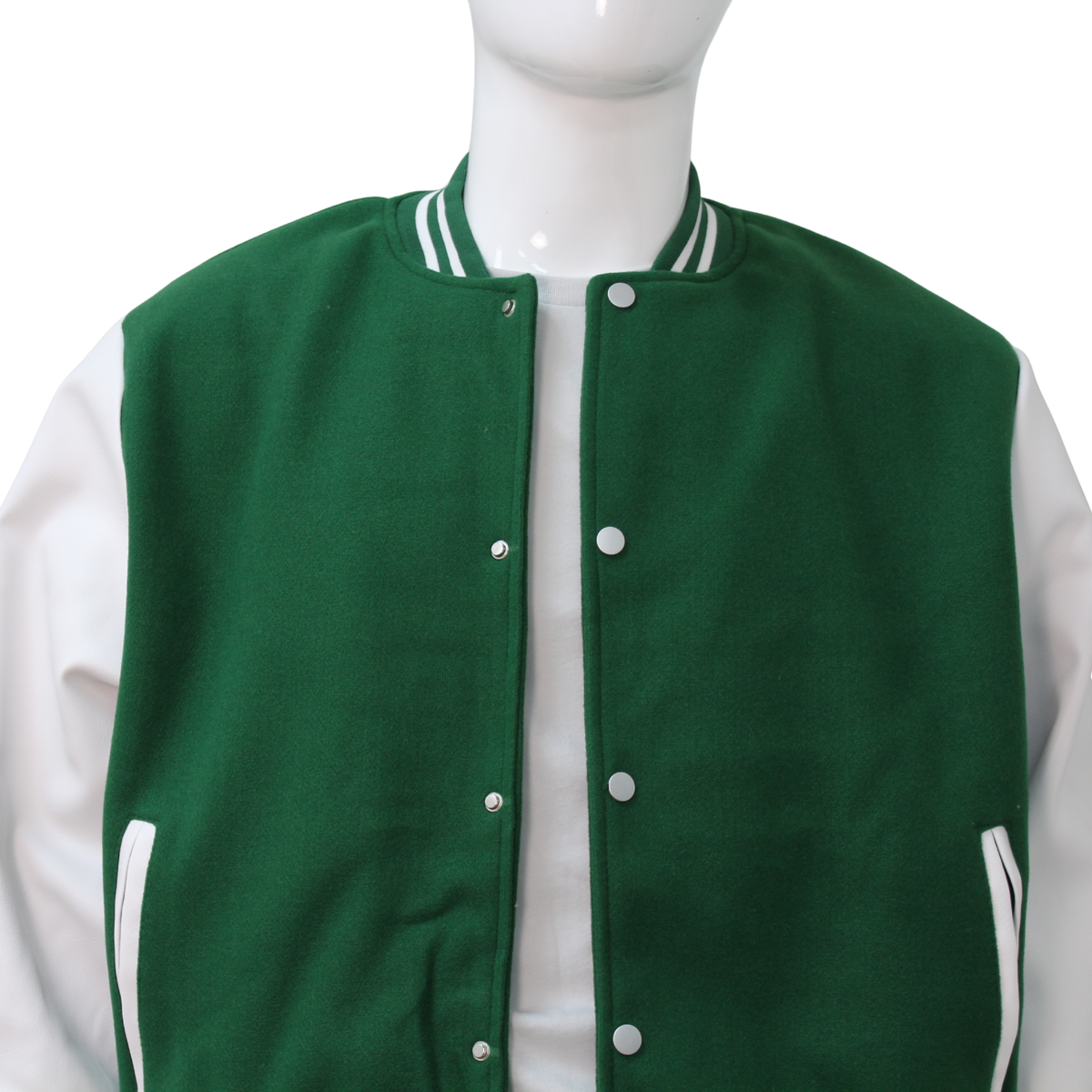 Adult Letterman Jacket with Leather Arm