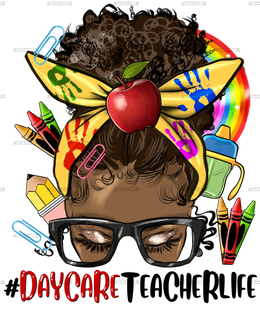 Afro_Messy_Bun_Daycare_Teacher_Life.png