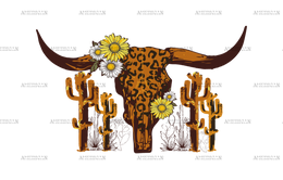 Dry_Cactus_And_Bull_Skull