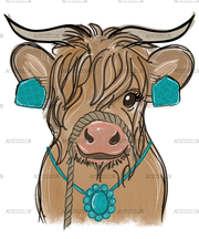 Girly_Longhorn_Cow