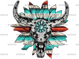 Sunflower_And_Boho_Skull