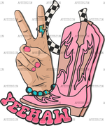 Yeehaw_Cowgirl_Peace