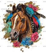 Floral_Horse