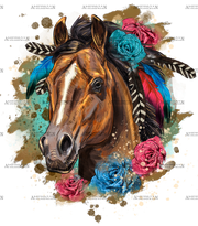 Floral_Horse