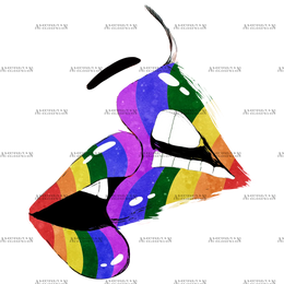 Lesbian_Lips_Kissing_Rainbow